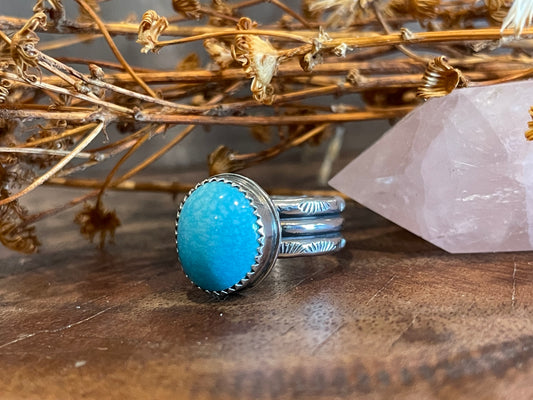 Sleeping Beauty Turquoise Ring