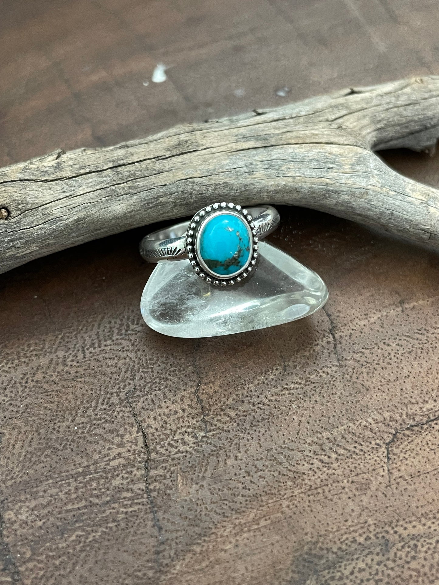 Sleeping Beauty turquoise ring