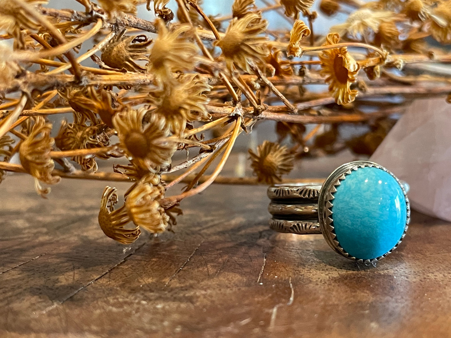 Sleeping Beauty Turquoise Ring